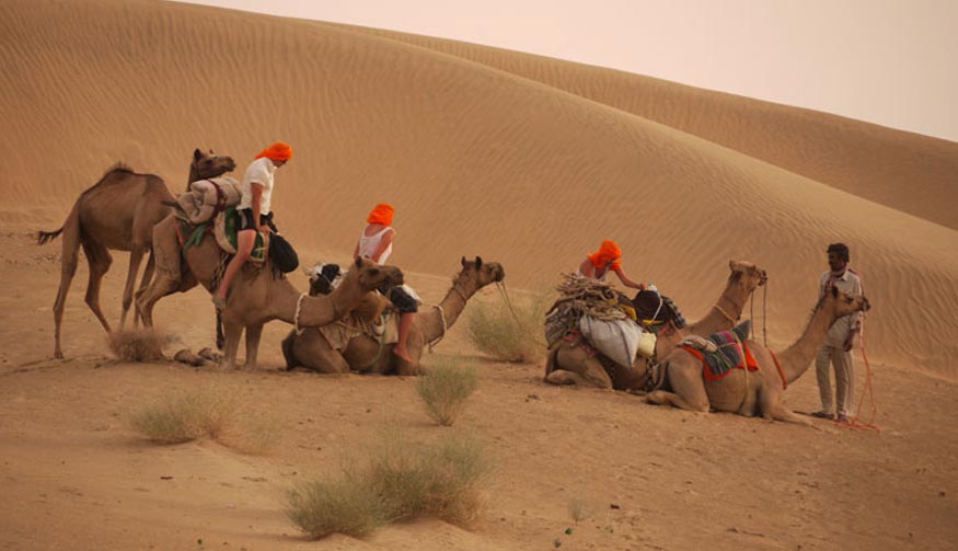 Sam Sand Dunes Camel Safari – 3 Days Jaisalmer Tour